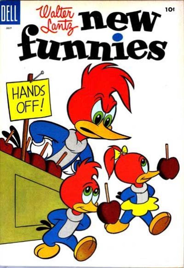 Walter Lantz New Funnies #221 cover