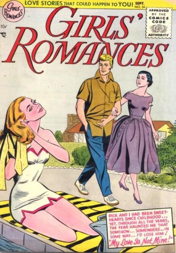 Girls' Romances #34 cover