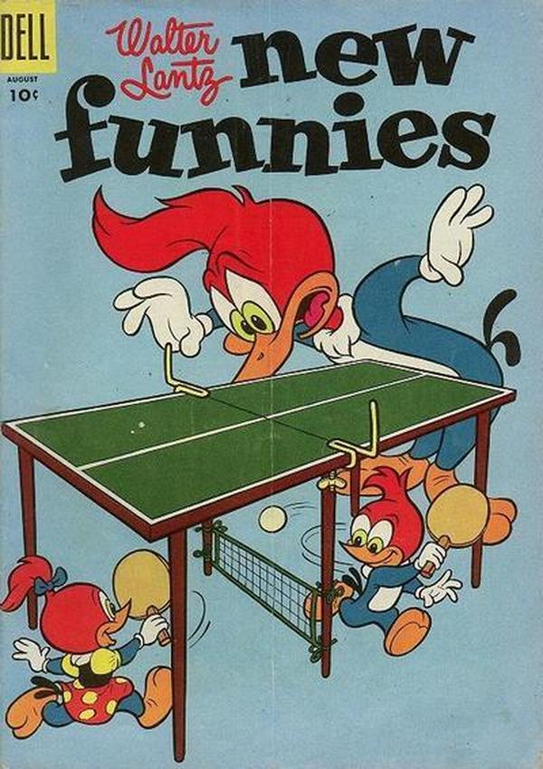 Walter Lantz New Funnies #222 cover