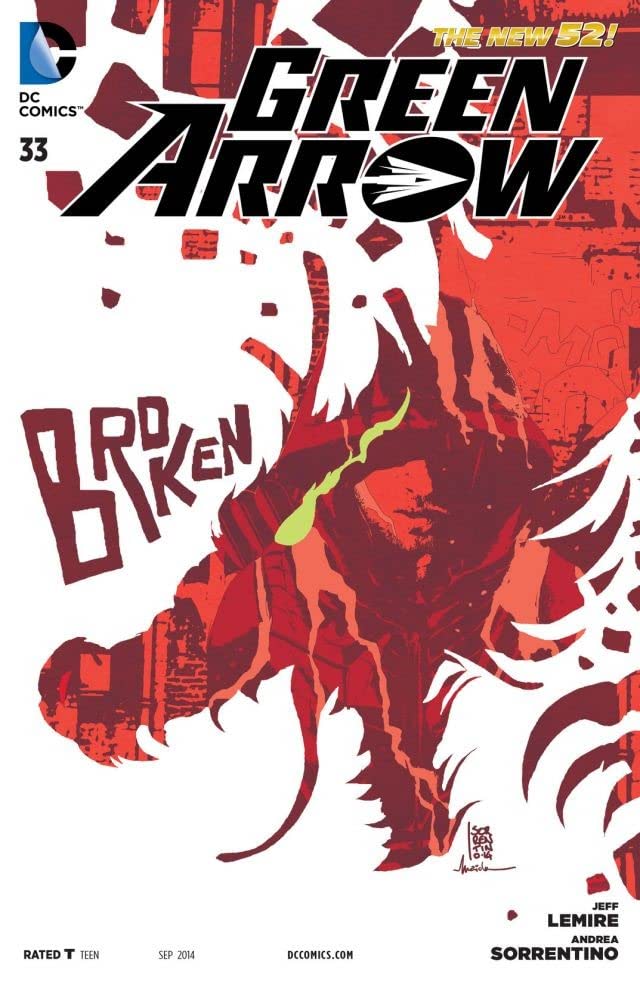 Green Arrow #33 cover