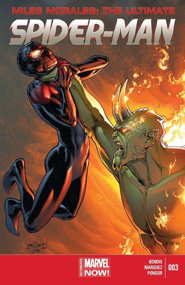 Miles Morales: Ultimate Spider-Man #3 cover