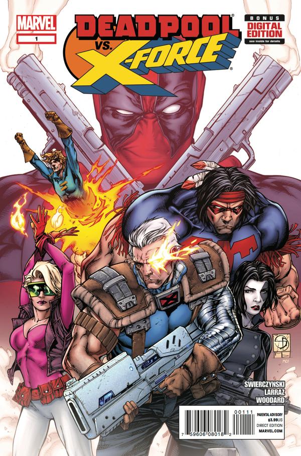 Deadpool vs. X-Force #1 cover