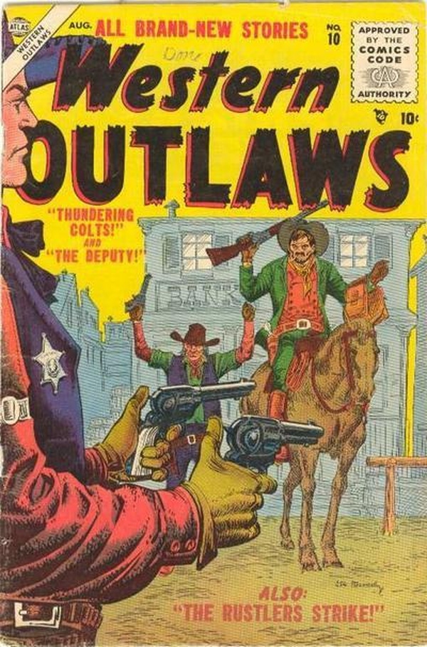 Western Outlaws #10 cover