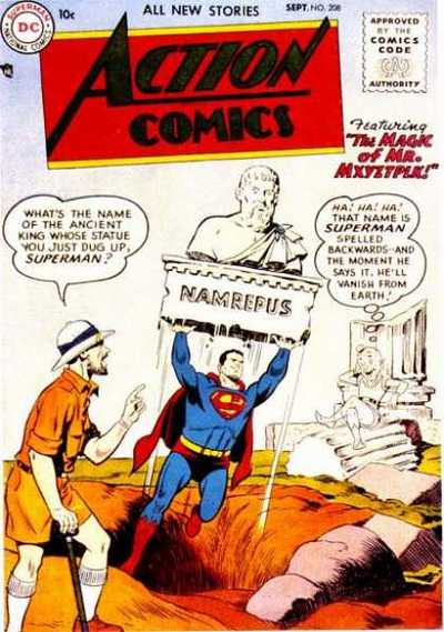 Action Comics #208 cover
