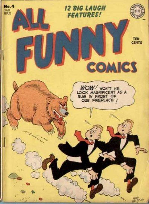 All Funny Comics #4 cover