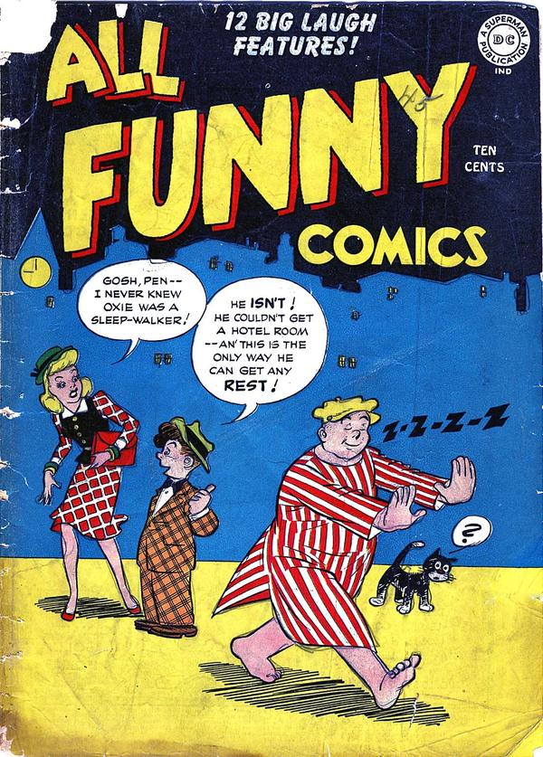 All Funny Comics #6 cover