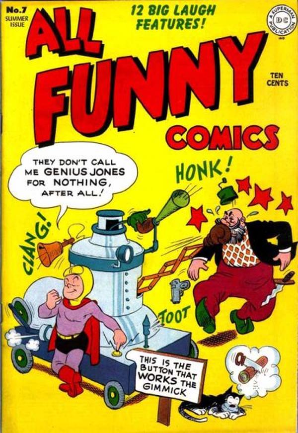 All Funny Comics #7 cover