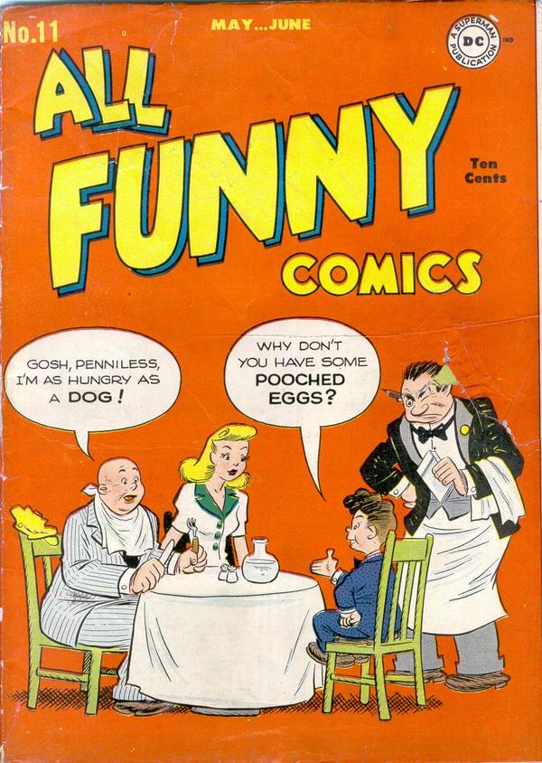 All Funny Comics #11 cover