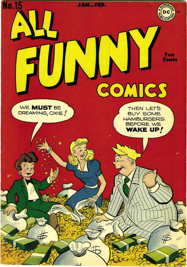 All Funny Comics #15 cover
