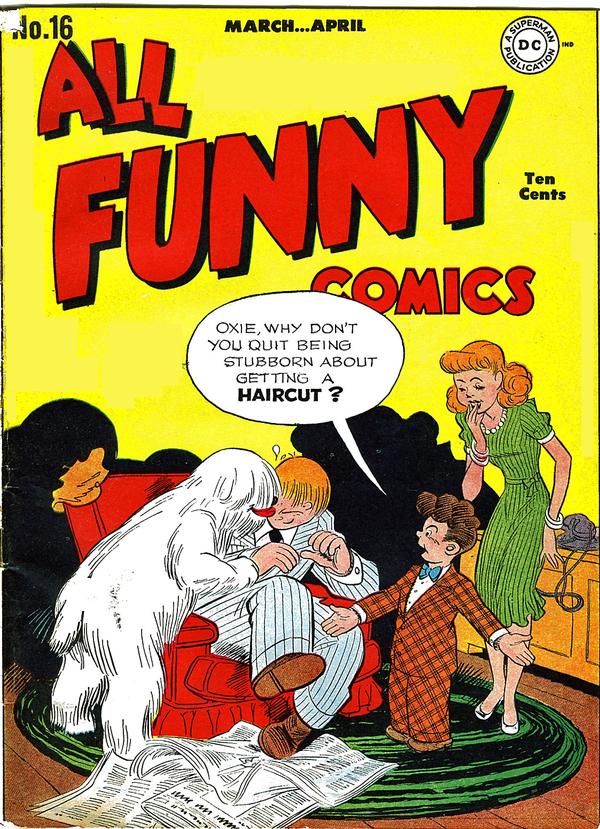 All Funny Comics #16 cover