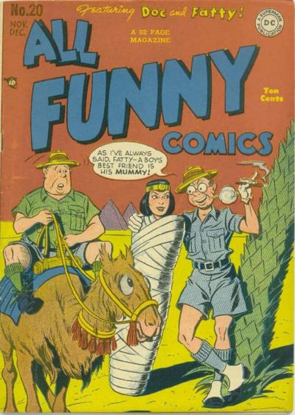All Funny Comics #20 cover