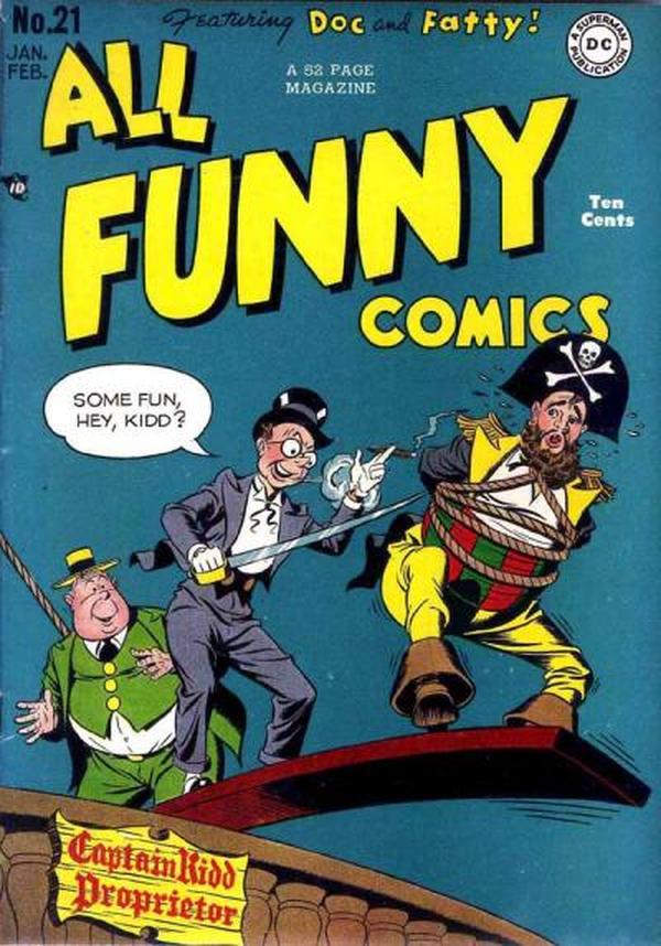 All Funny Comics #21 cover