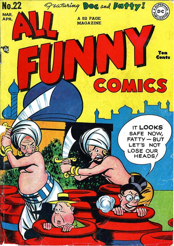All Funny Comics #22 cover