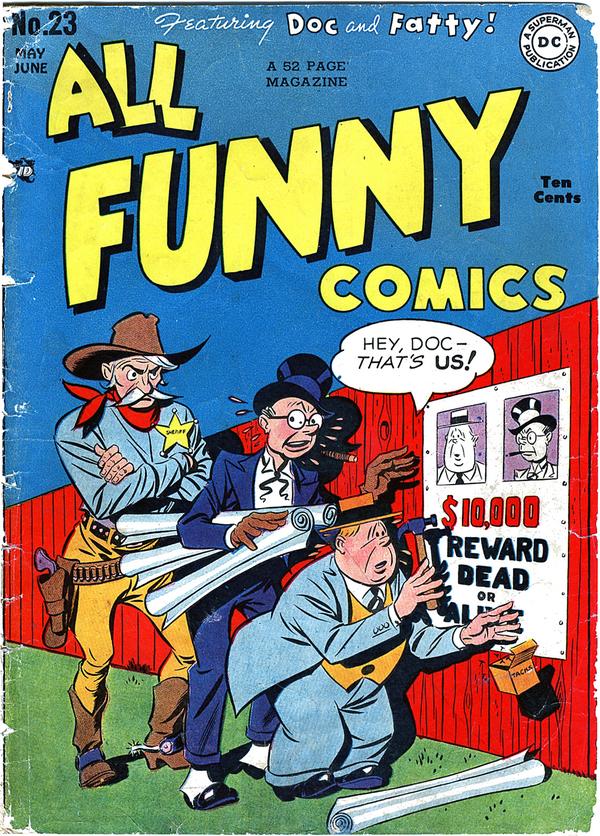 All Funny Comics #23 cover