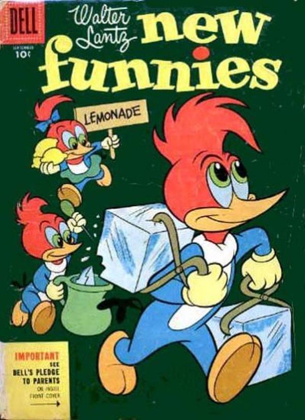 Walter Lantz New Funnies #223 cover