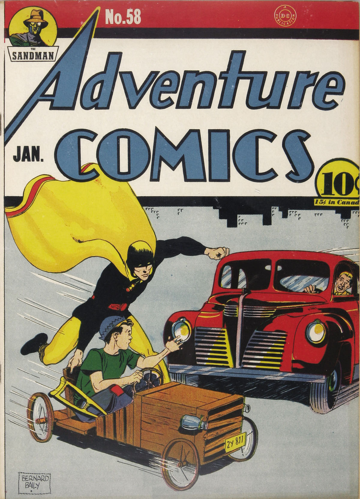 Adventure Comics #58 cover