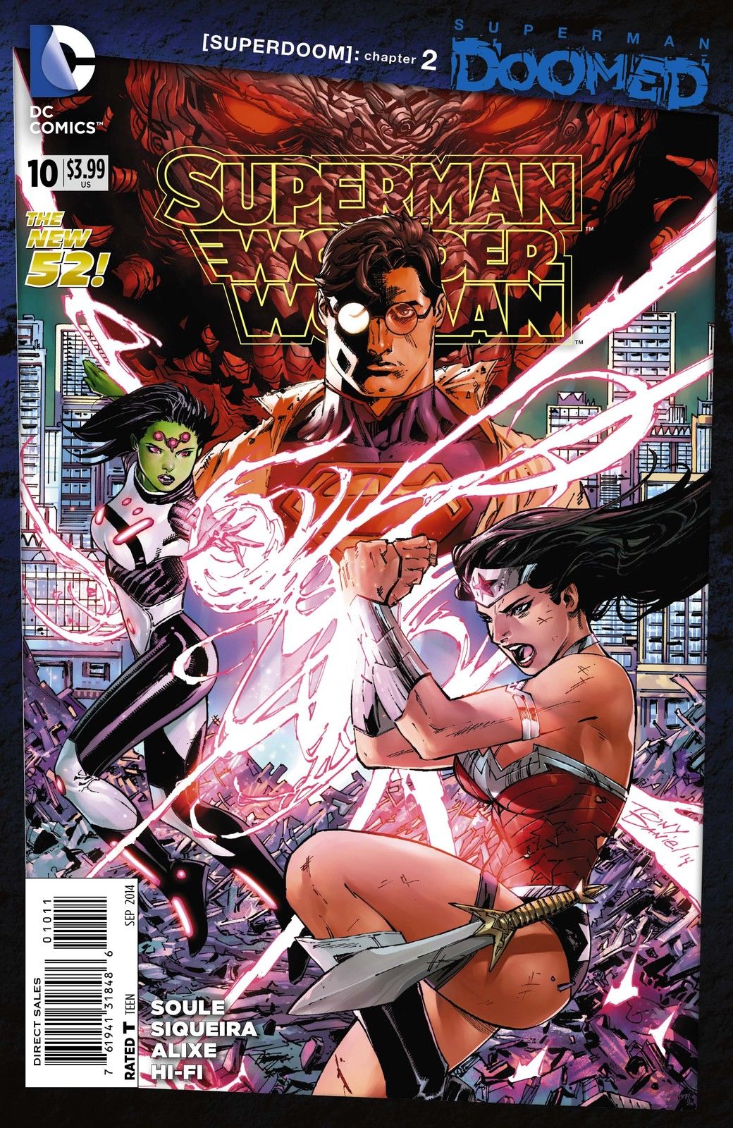 Superman / Wonder Woman #10 cover