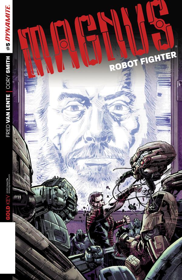 Magnus Robot Fighter #5 cover