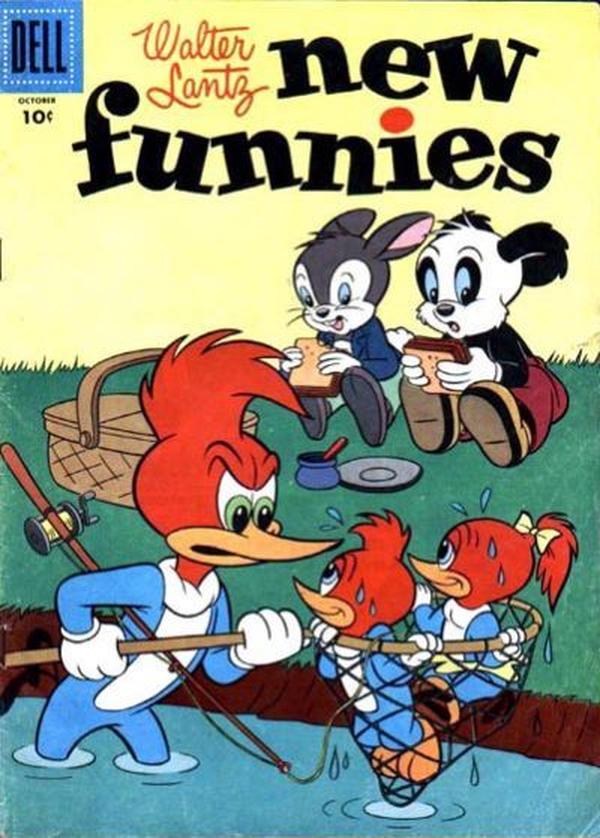 Walter Lantz New Funnies #224 cover