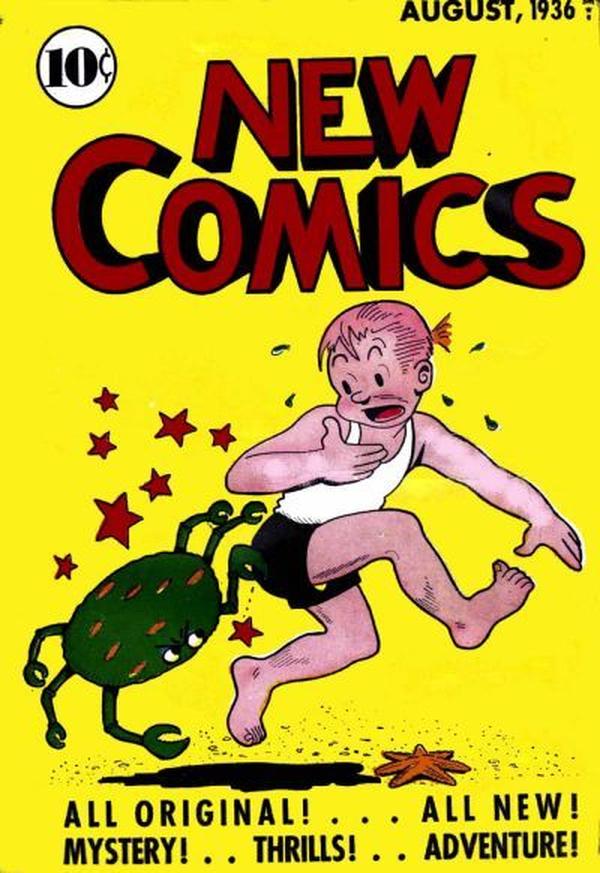 New Comics #7 cover