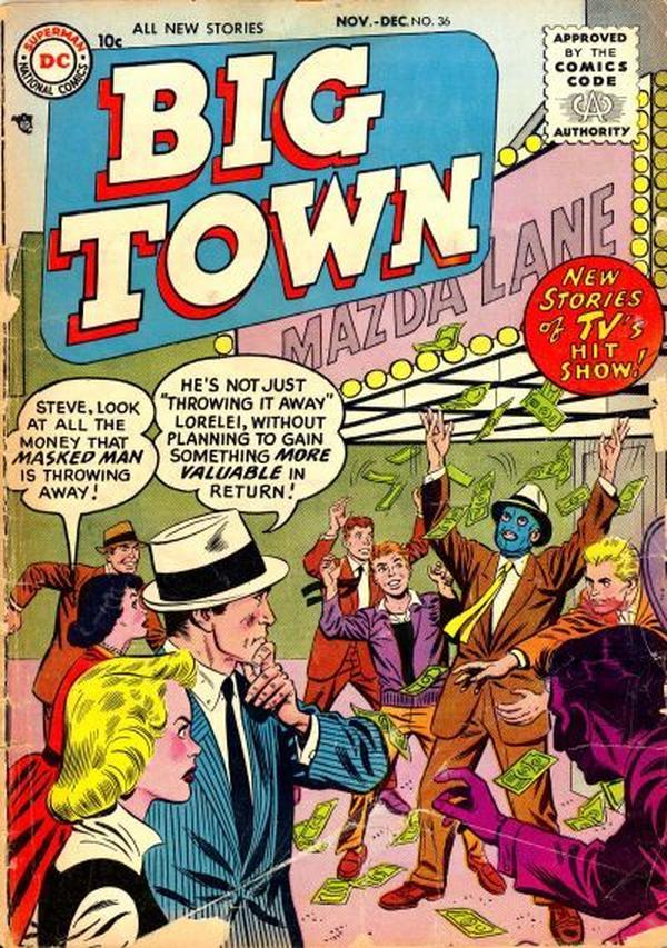 Big Town #36 cover
