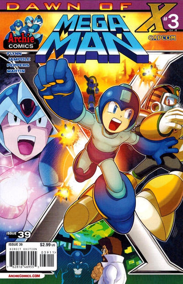 Mega Man #39 cover
