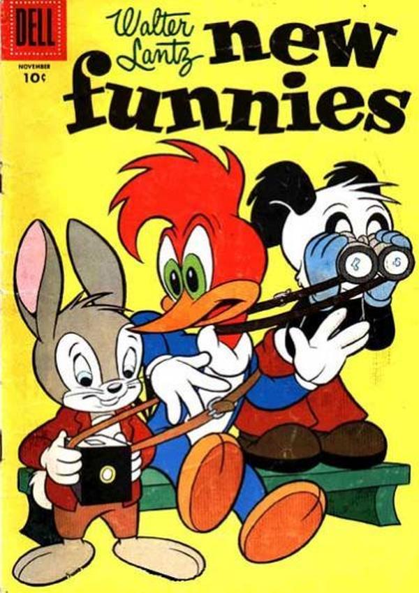 Walter Lantz New Funnies #225 cover