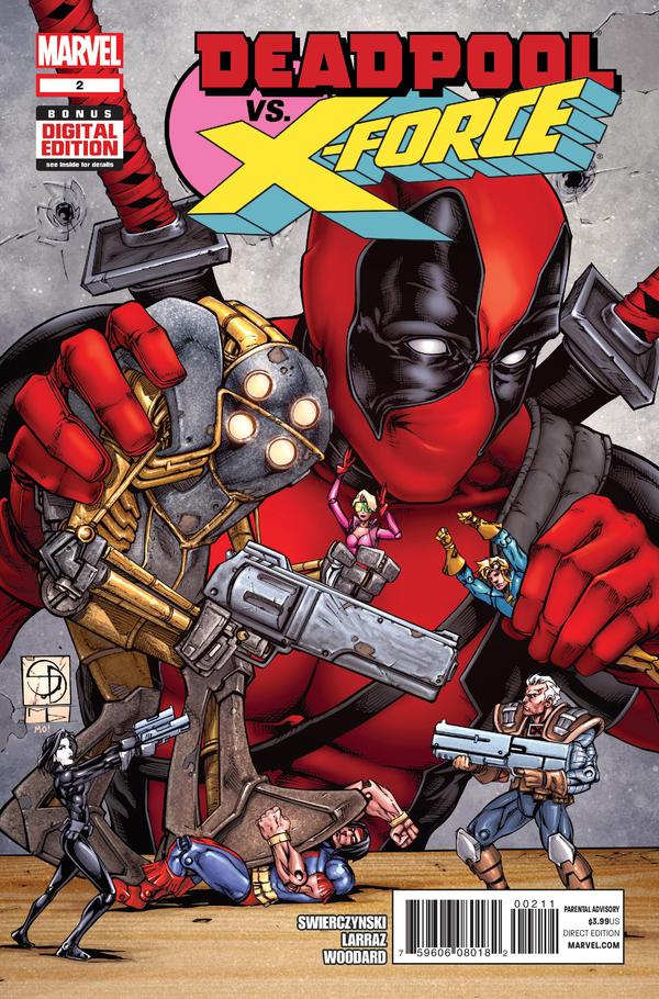 Deadpool vs. X-Force #2 cover