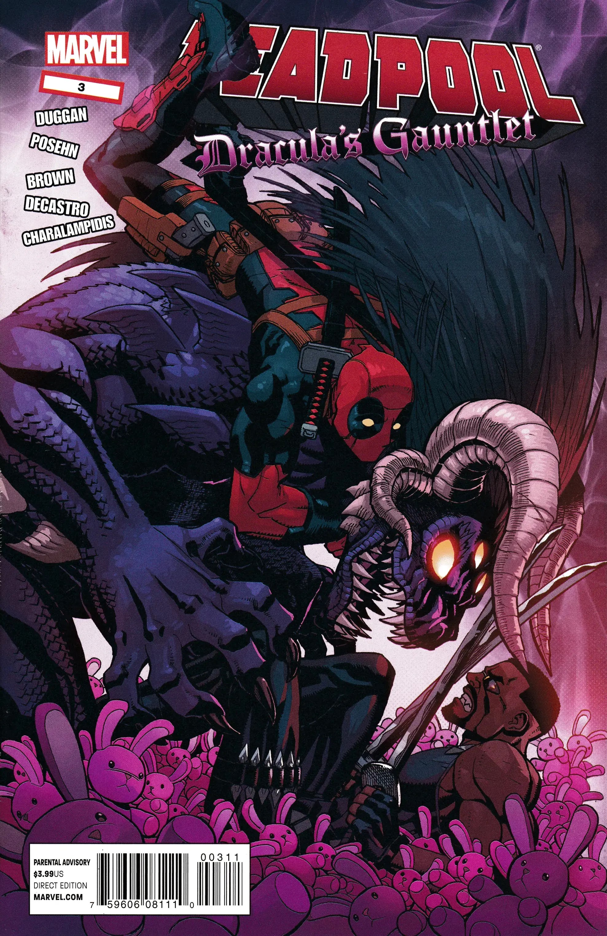 Deadpool: Dracula's Gauntlet #3 cover