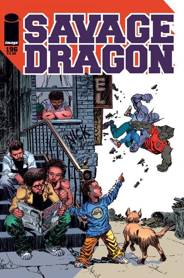 Savage Dragon #196 cover