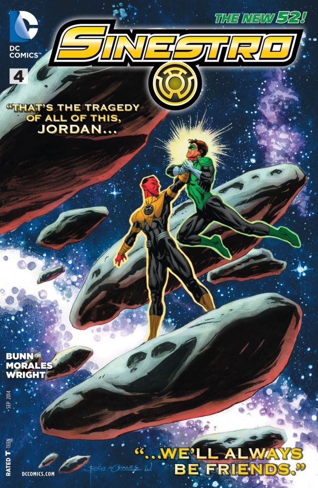 Sinestro #4 cover