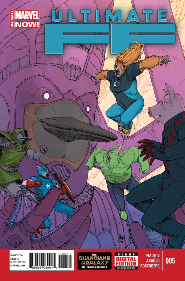 Ultimate FF #5 cover