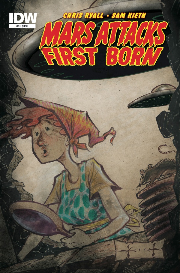 Mars Attacks: First Born #3 cover