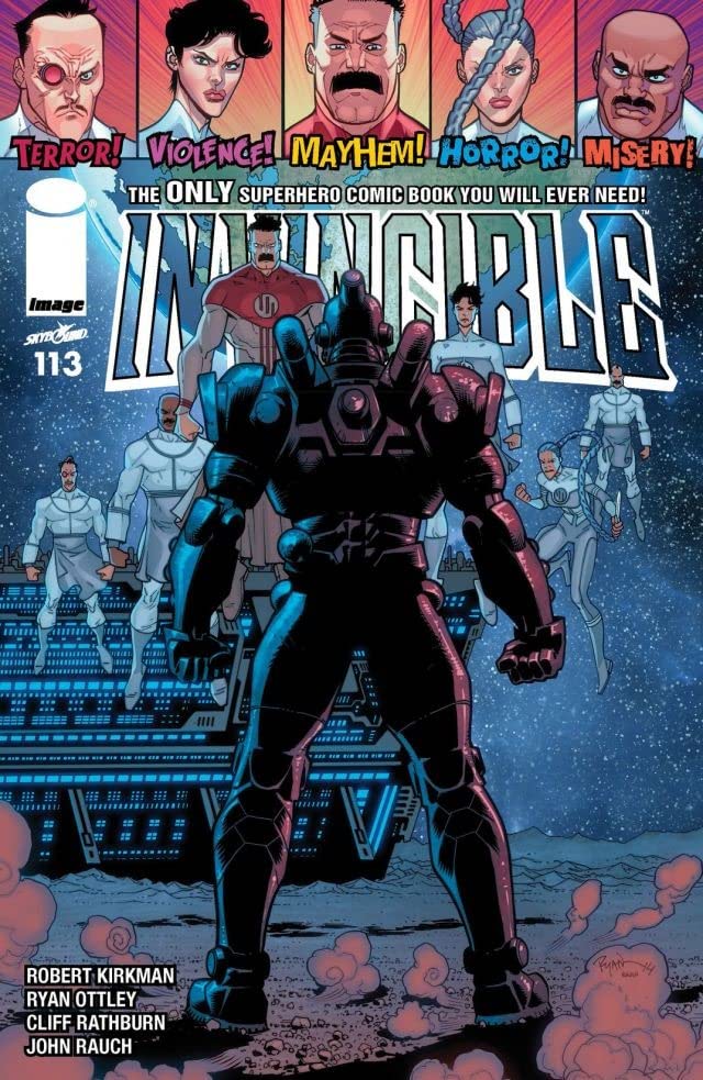 Invincible #113 cover