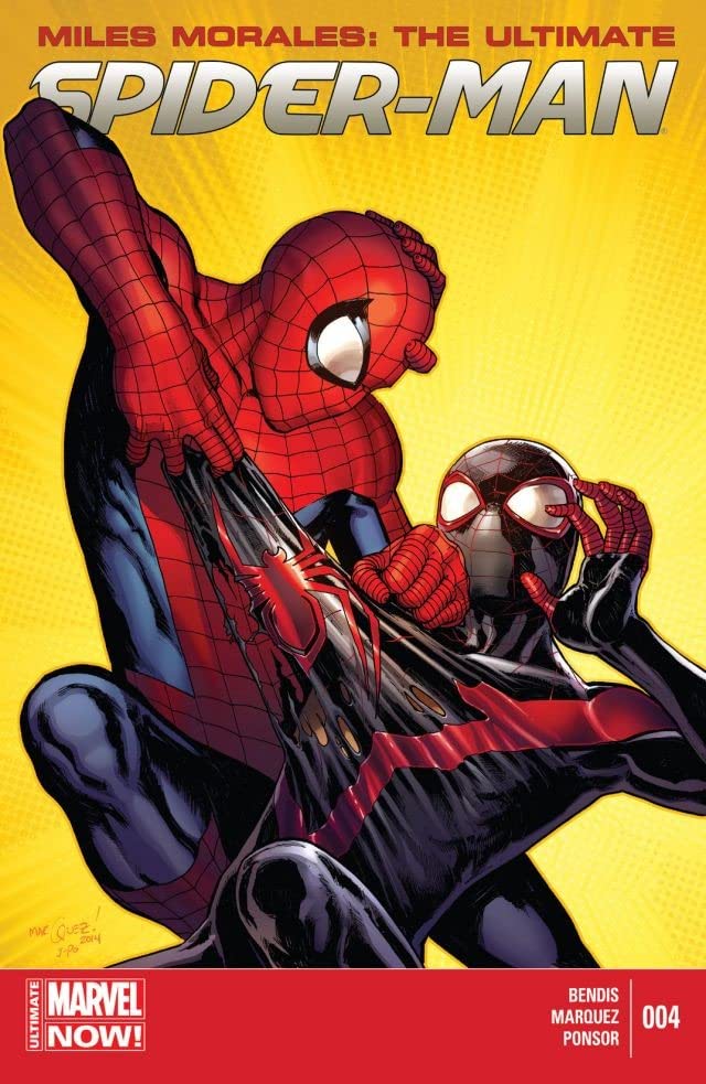 Miles Morales: Ultimate Spider-Man #4 cover