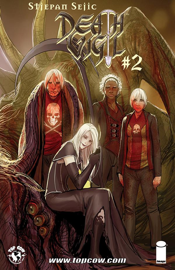 Death Vigil #2 cover