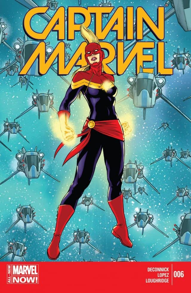 Captain Marvel #6 cover