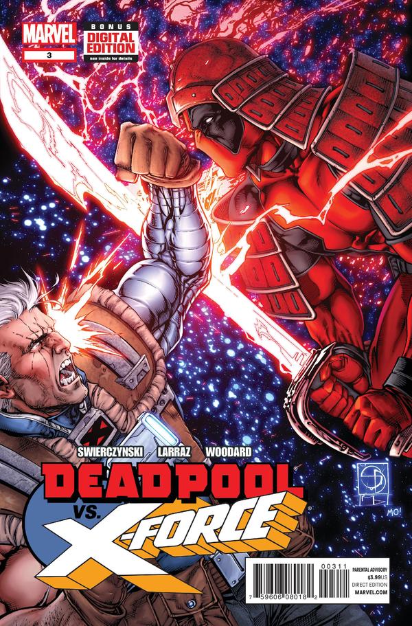 Deadpool vs. X-Force #3 cover