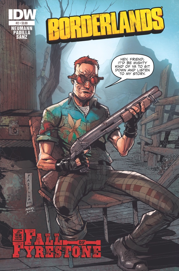 Borderlands: The Fall of Fyrestone #2 cover