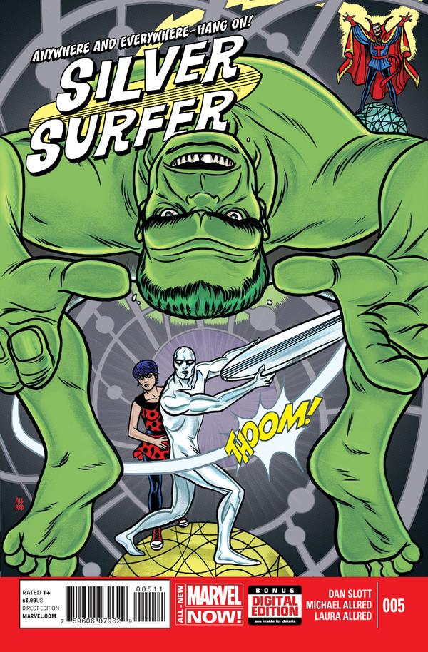 Silver Surfer #5 cover