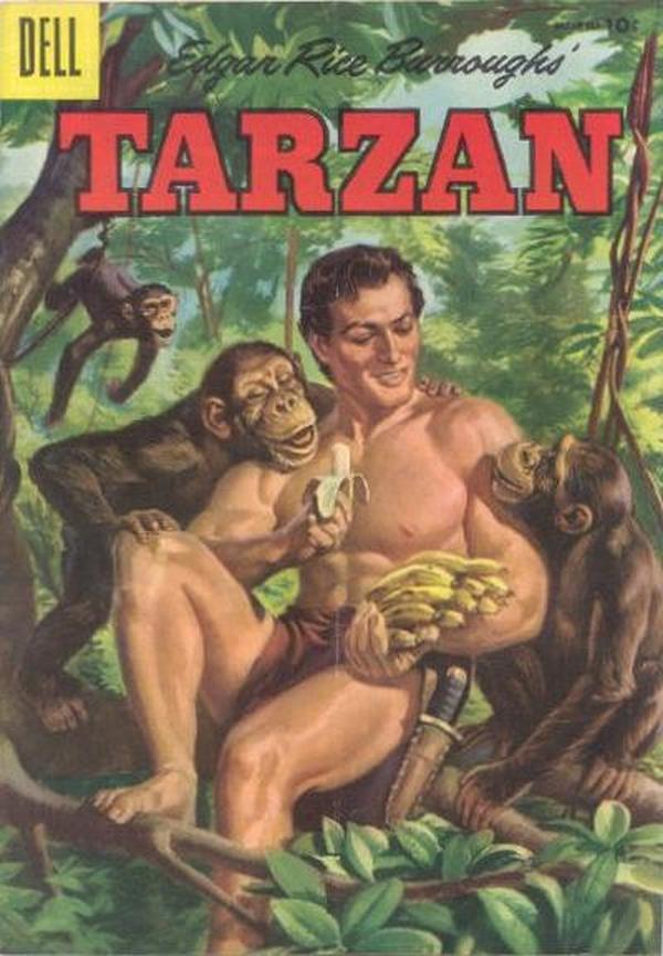 Edgar Rice Burroughs' Tarzan #75 cover