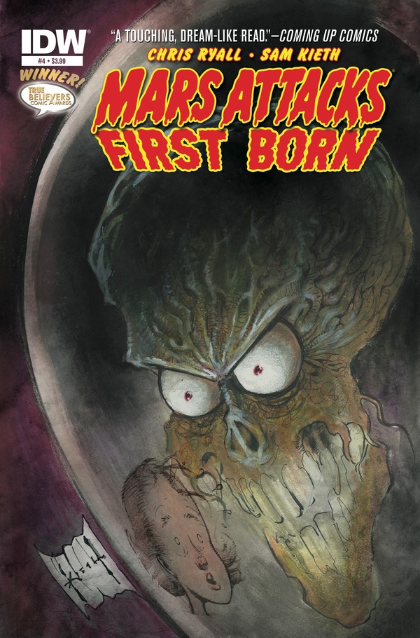Mars Attacks: First Born #4 cover