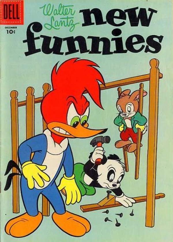 Walter Lantz New Funnies #226 cover