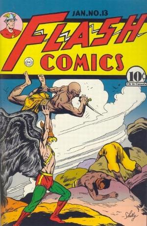 Flash Comics #13 cover