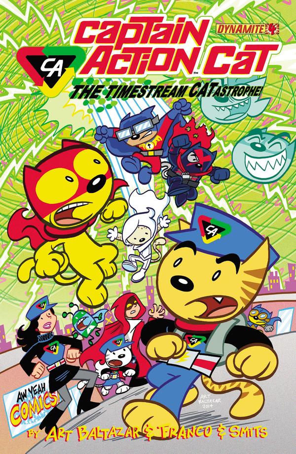 Captain Action Cat: The Timestream Catastrophe! #4