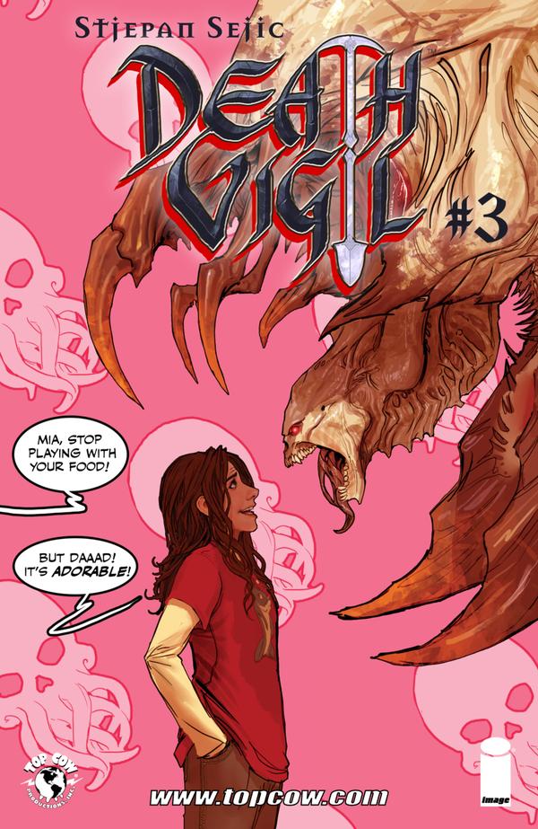 Death Vigil #3 cover