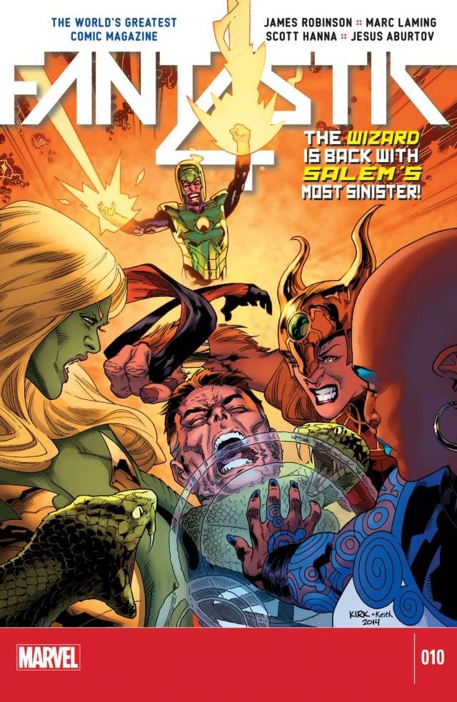 Fantastic Four #10 cover