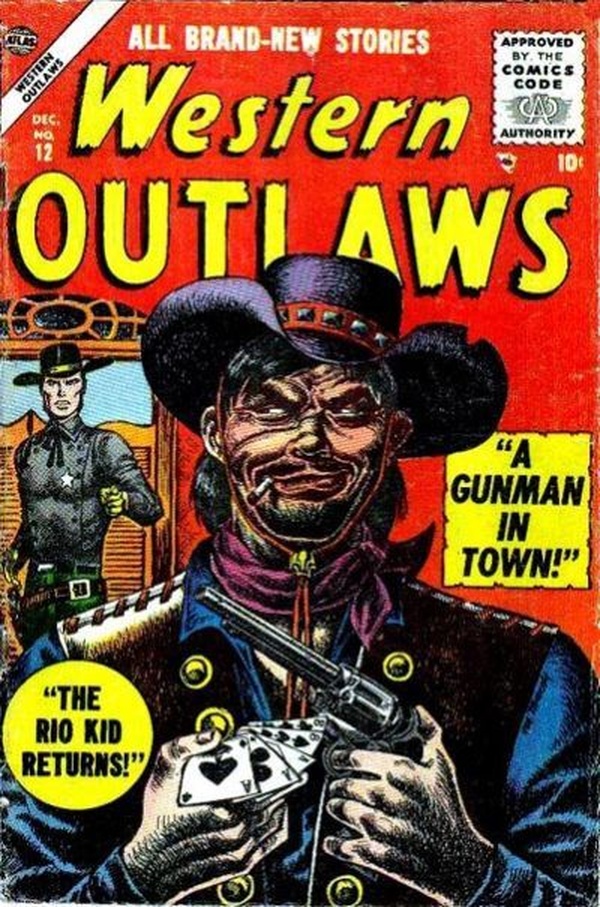 Western Outlaws #12 cover