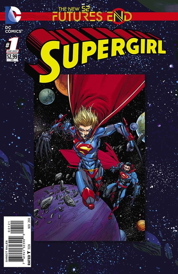 Supergirl: Futures End #1 cover