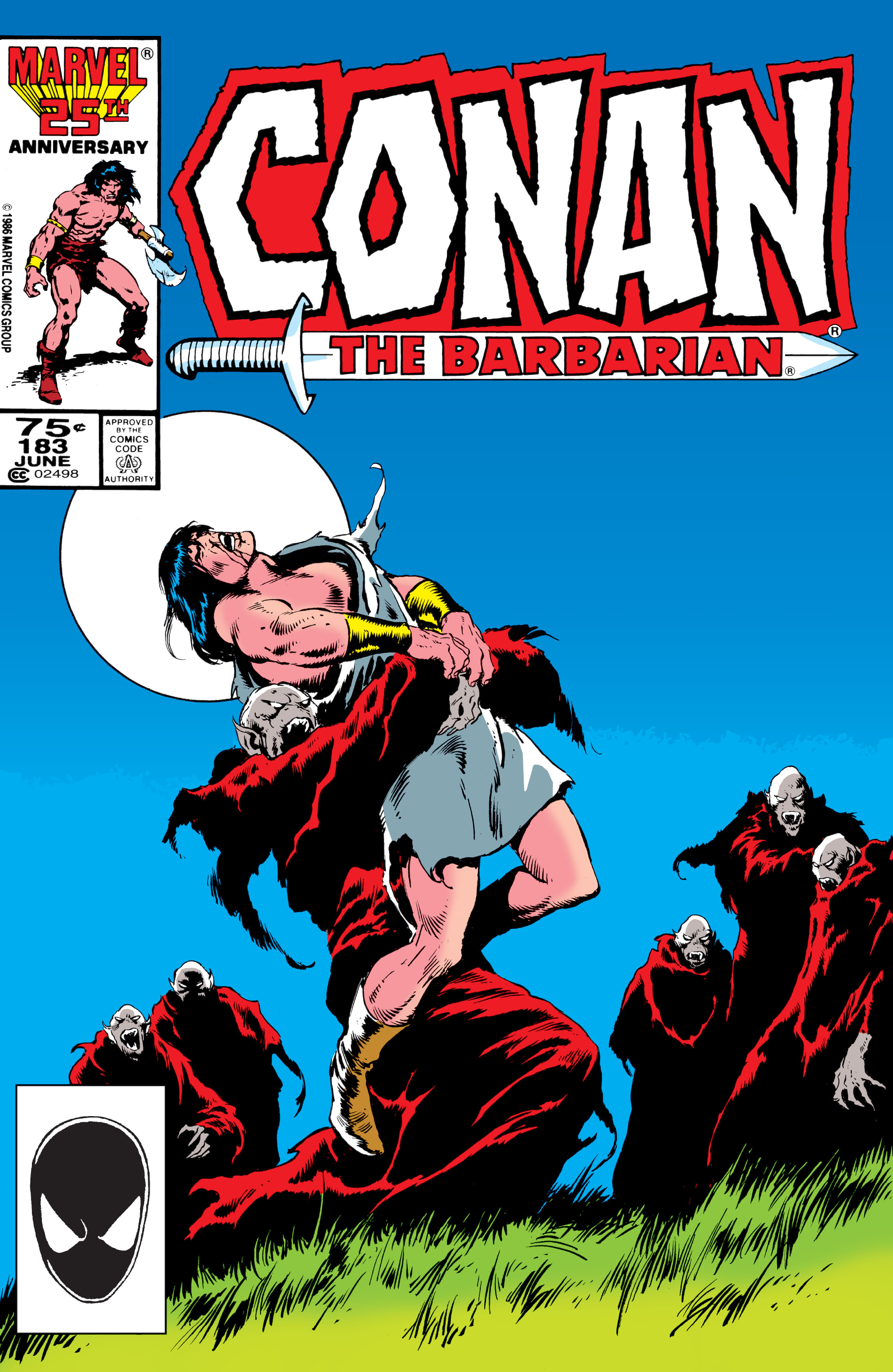 Conan the Barbarian #183 cover